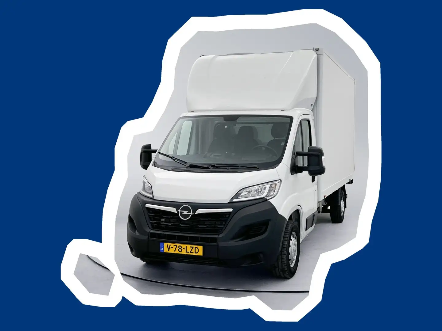 Opel Movano 2.2D 140pk Bakwagen Dhollandia laadklep Cruise con Wit - 1
