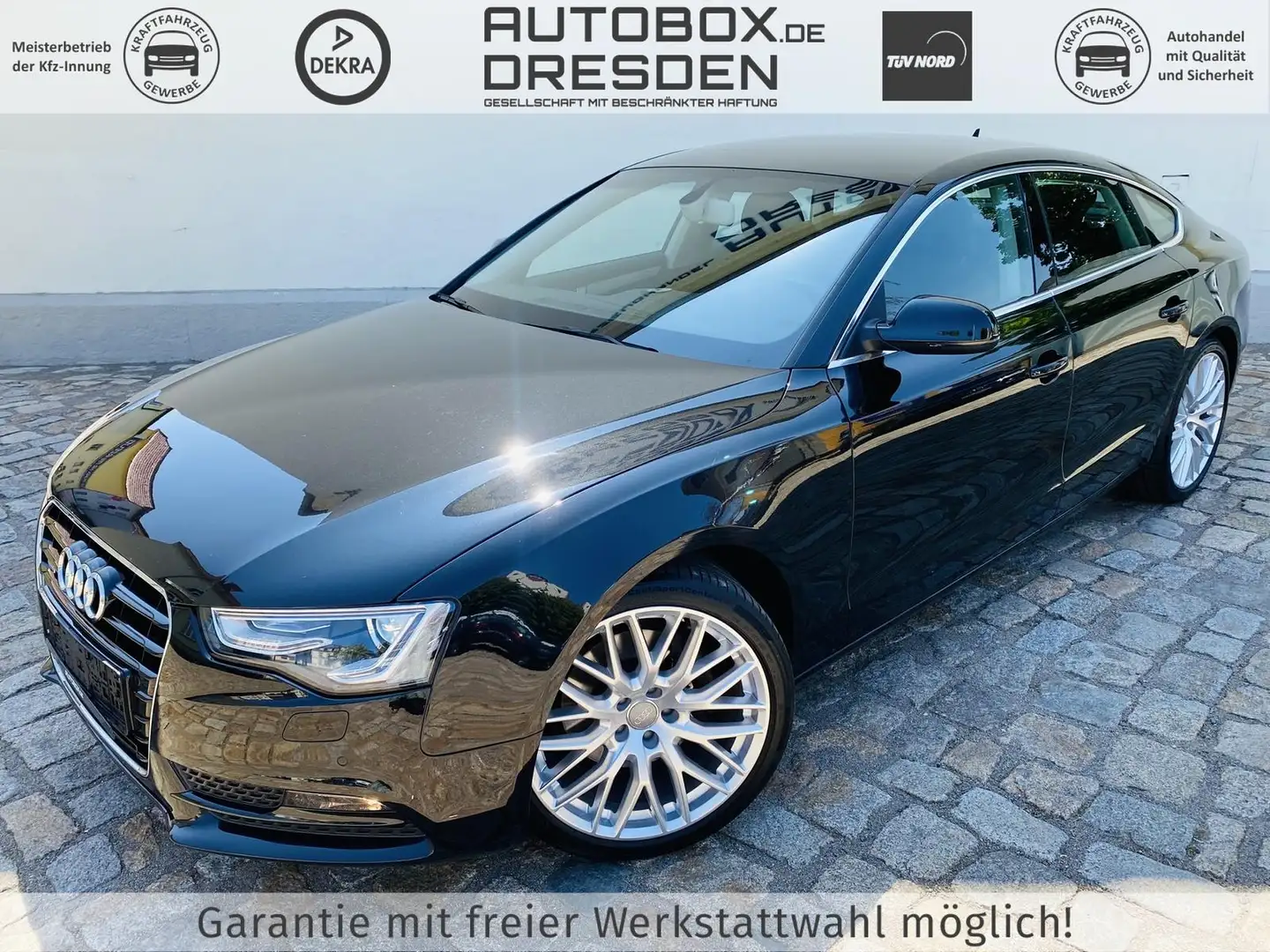 Audi A5 Sportback 2.0 TFSI Quattro +AHK+NAVI+XENON+ Noir - 1