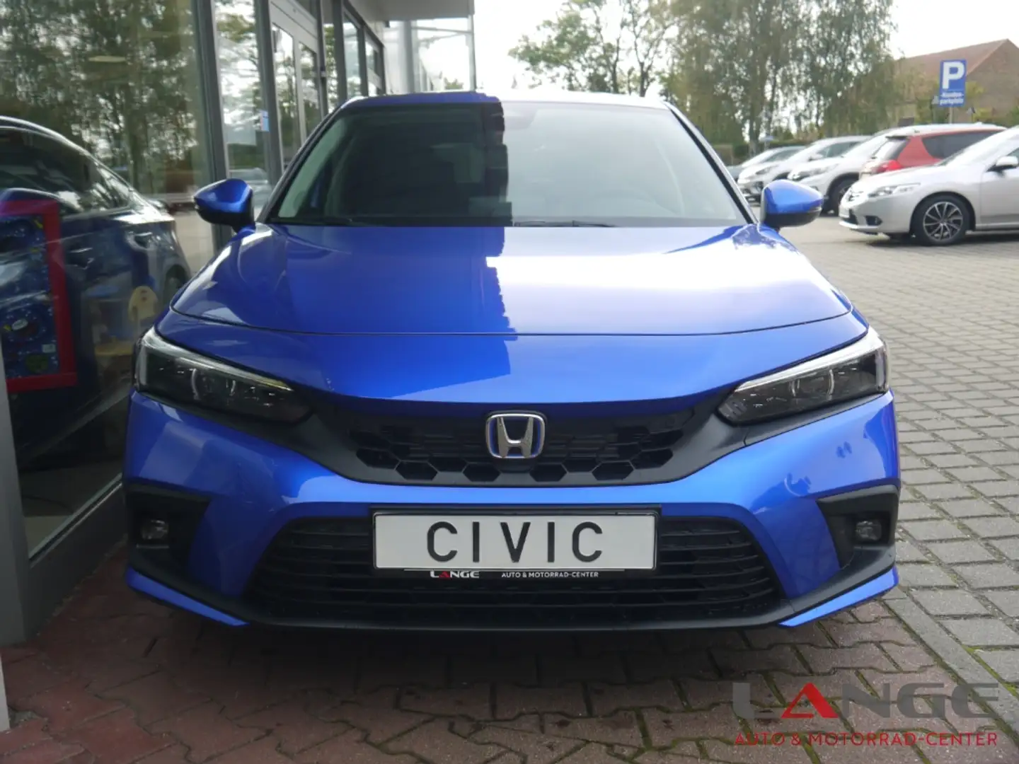 Honda Civic e HEV 2.0 i-MMD EU6d Hybrid Automatik Advance El. Blue - 2