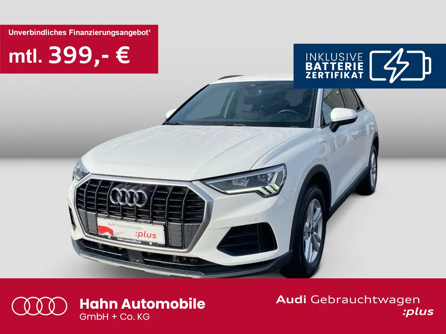 Audi Q3 45TFSIe S-tronic Virtual CAM ACC Weiß - 1