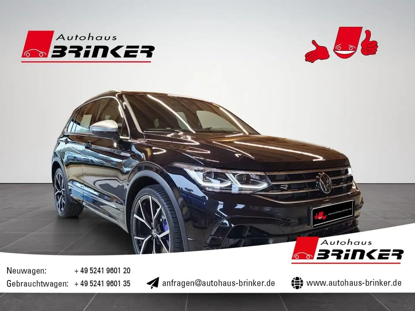 Volkswagen Tiguan R Matrix LESD dig Cockpit Android Aut Schwarz - 1