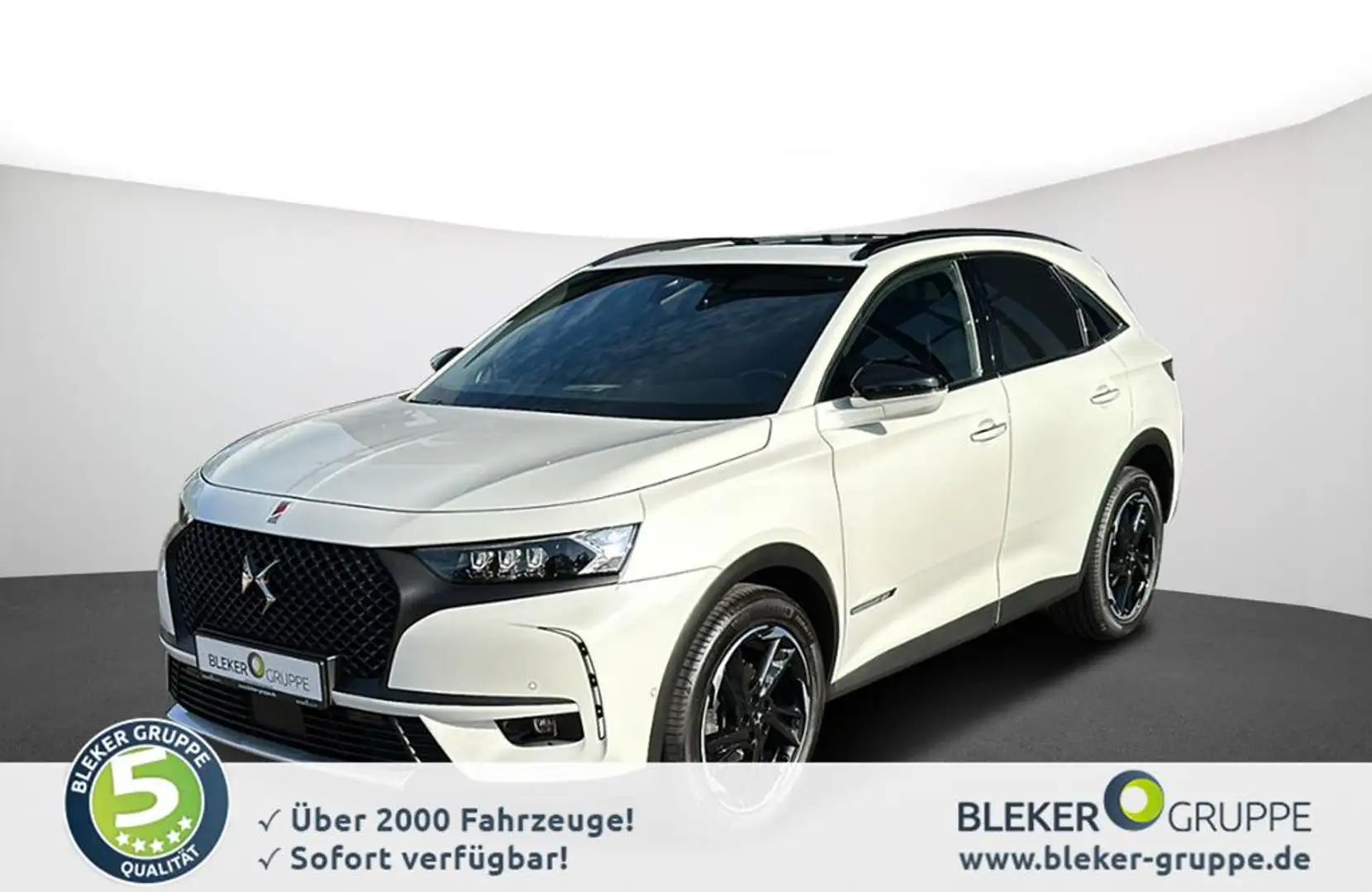 DS Automobiles DS 7 Crossback PureTech 180 Performance Line+ Blanc - 1