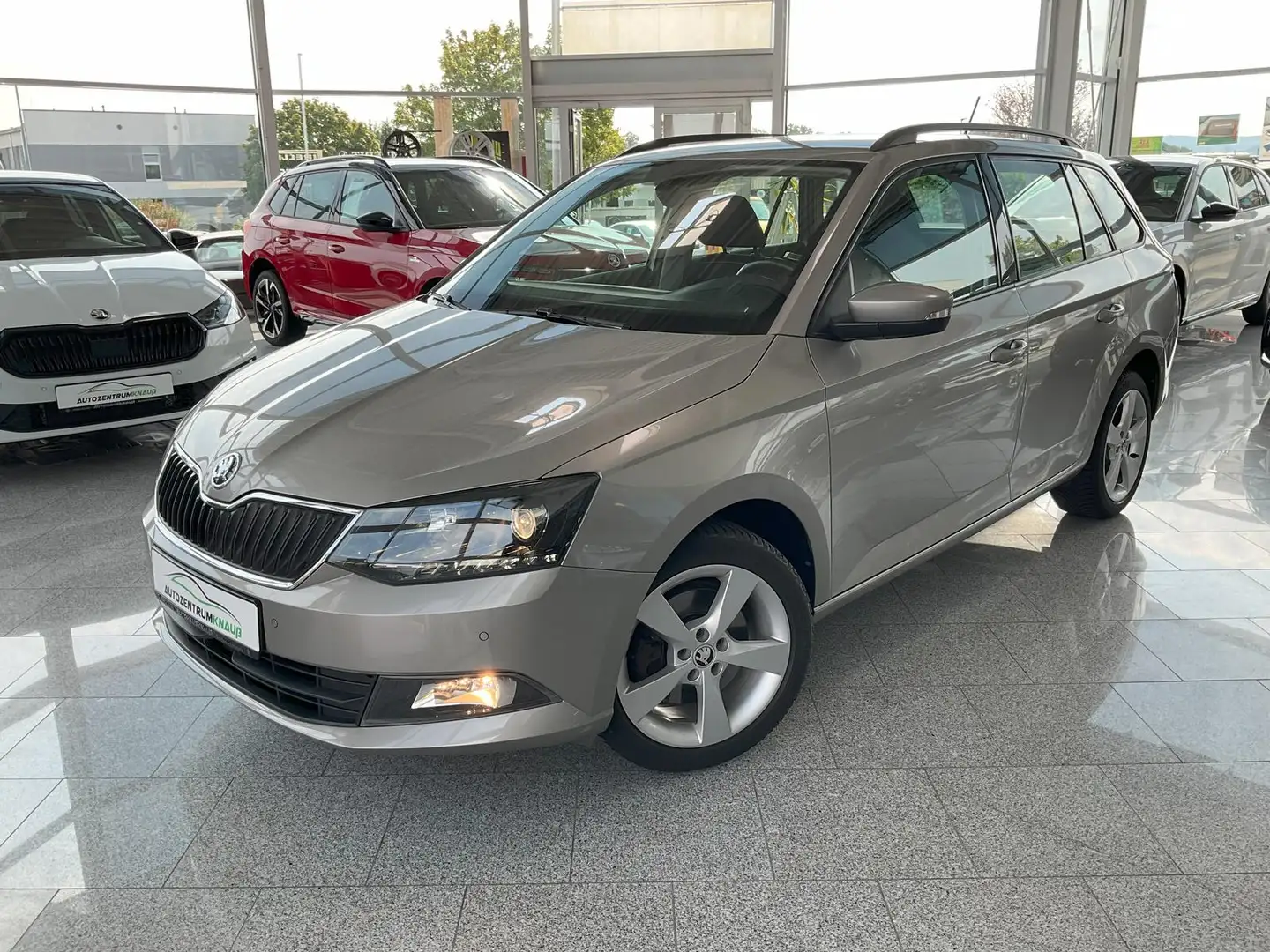 Skoda Fabia Kombi 1.0TSI Style Navi ACC Kessy Rückfahrkamera S Beige - 1