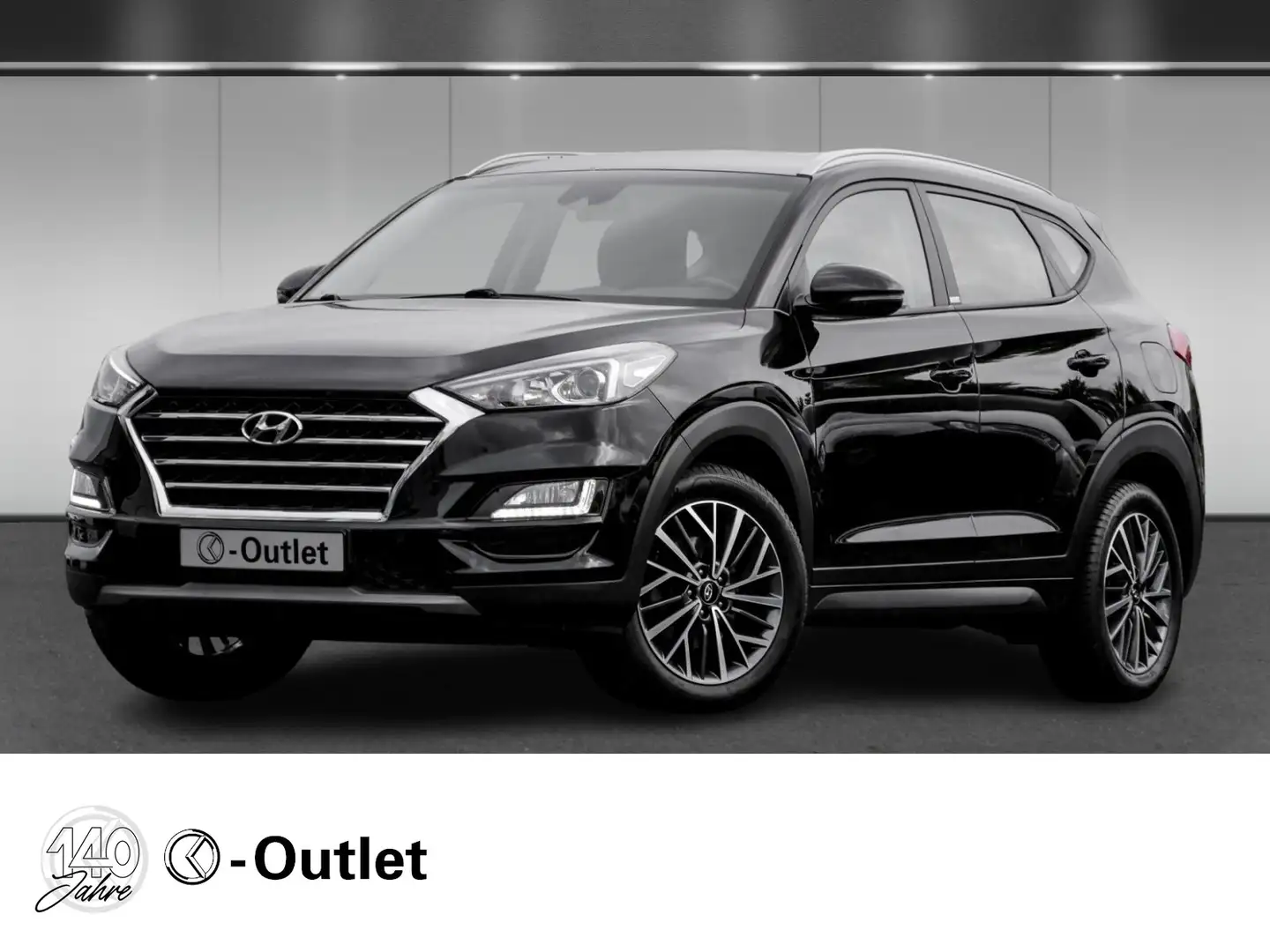 Hyundai TUCSON Advantage 1.6 Navi Tel. LaneAss. RKamera Noir - 1
