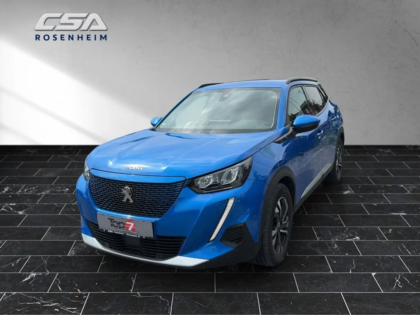 Peugeot 2008 Allure Bluetooth Navi LED Klima Einparkhilfe Weiß - 2