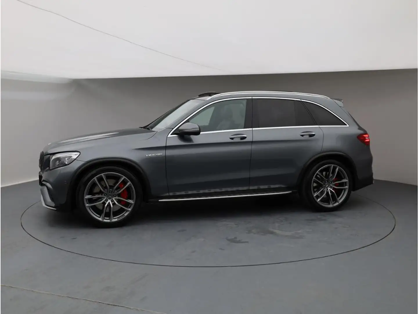 Mercedes-Benz GLC 63 AMG S 4M+ ILS Pano AHK Memo Burm Sitzklim Grau - 2
