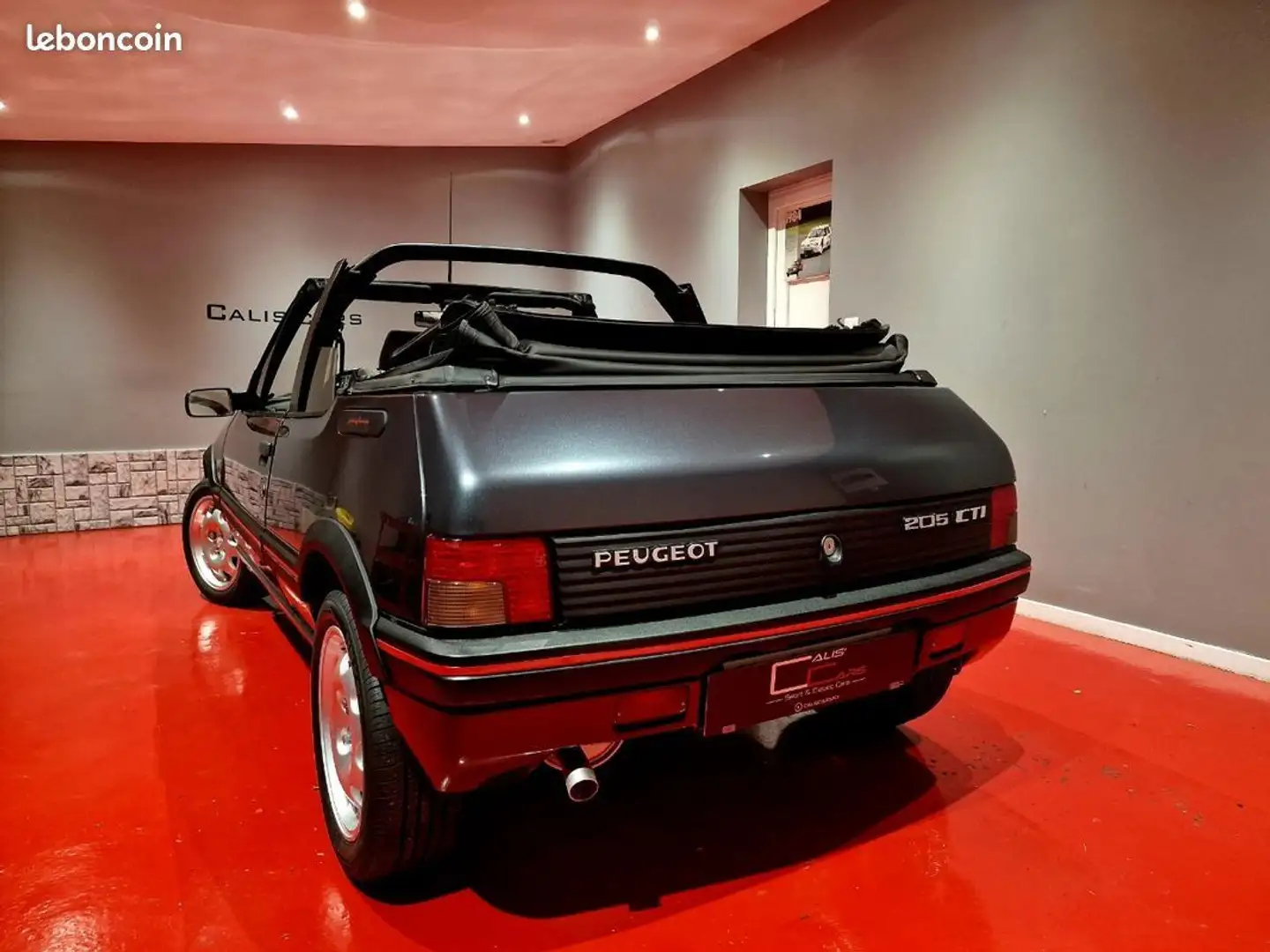 Peugeot 205 CTI 1.9 105 CH Pininfarina Première Main EXCEPTION Gris - 2