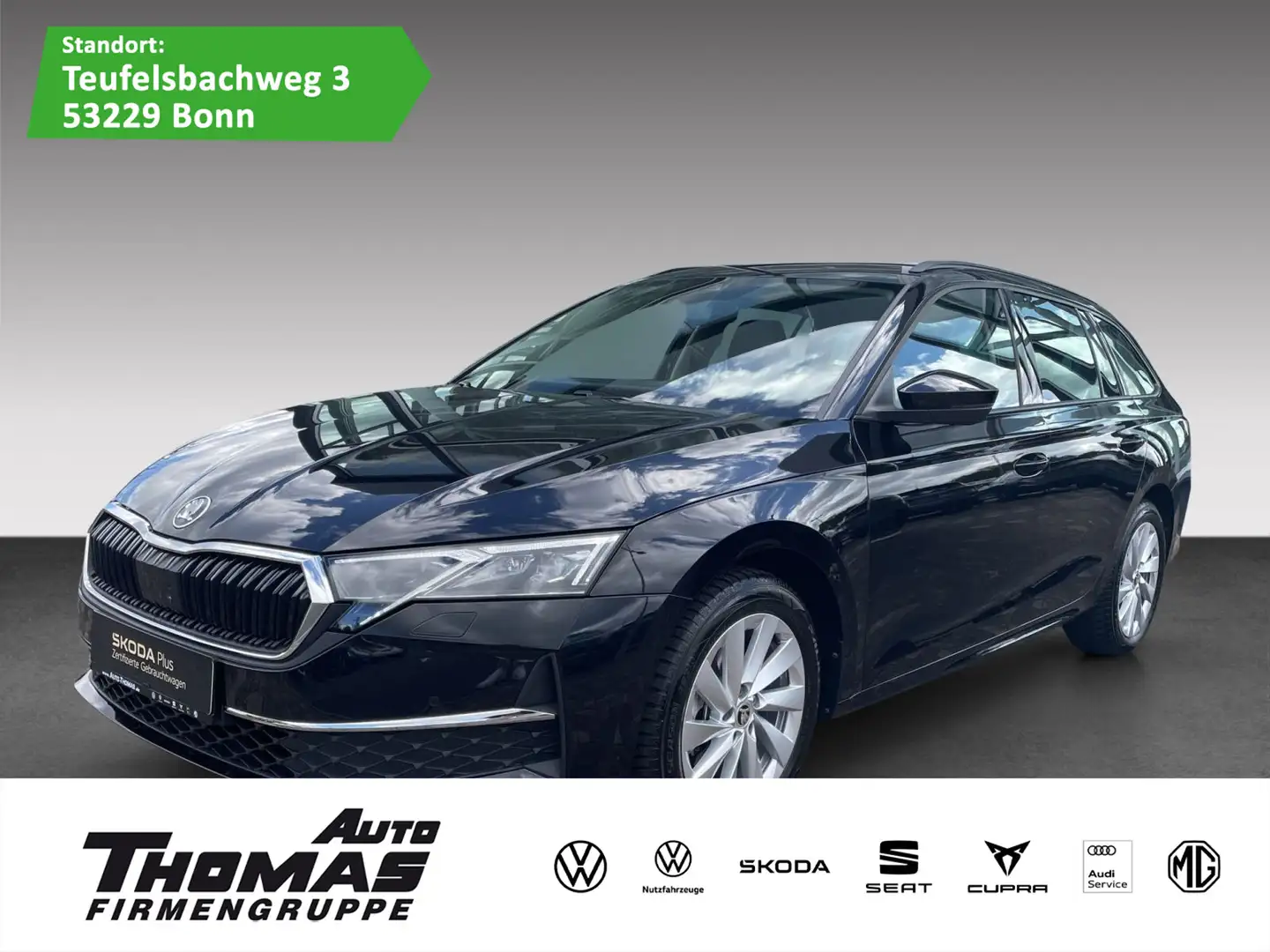 Skoda Octavia Combi Selection 2.0 TDI DSG LED NAVI SHZ Schwarz - 1