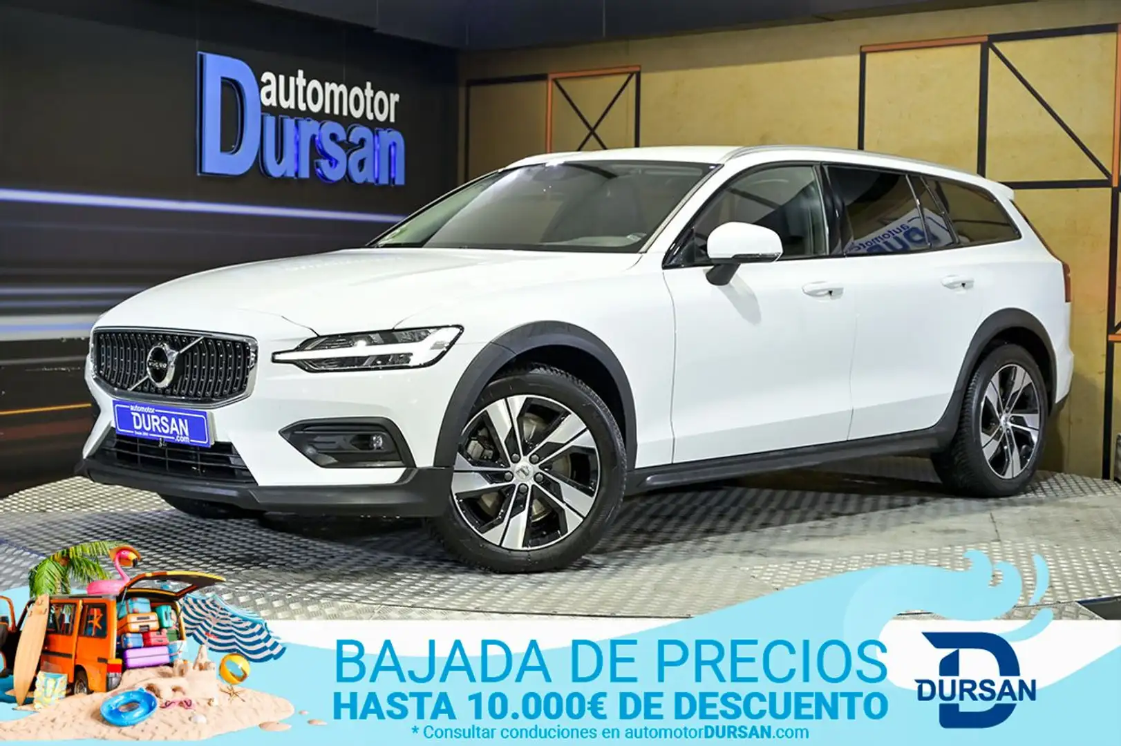 Volvo V60 2.0 D4 AUTO PRO Weiß - 1