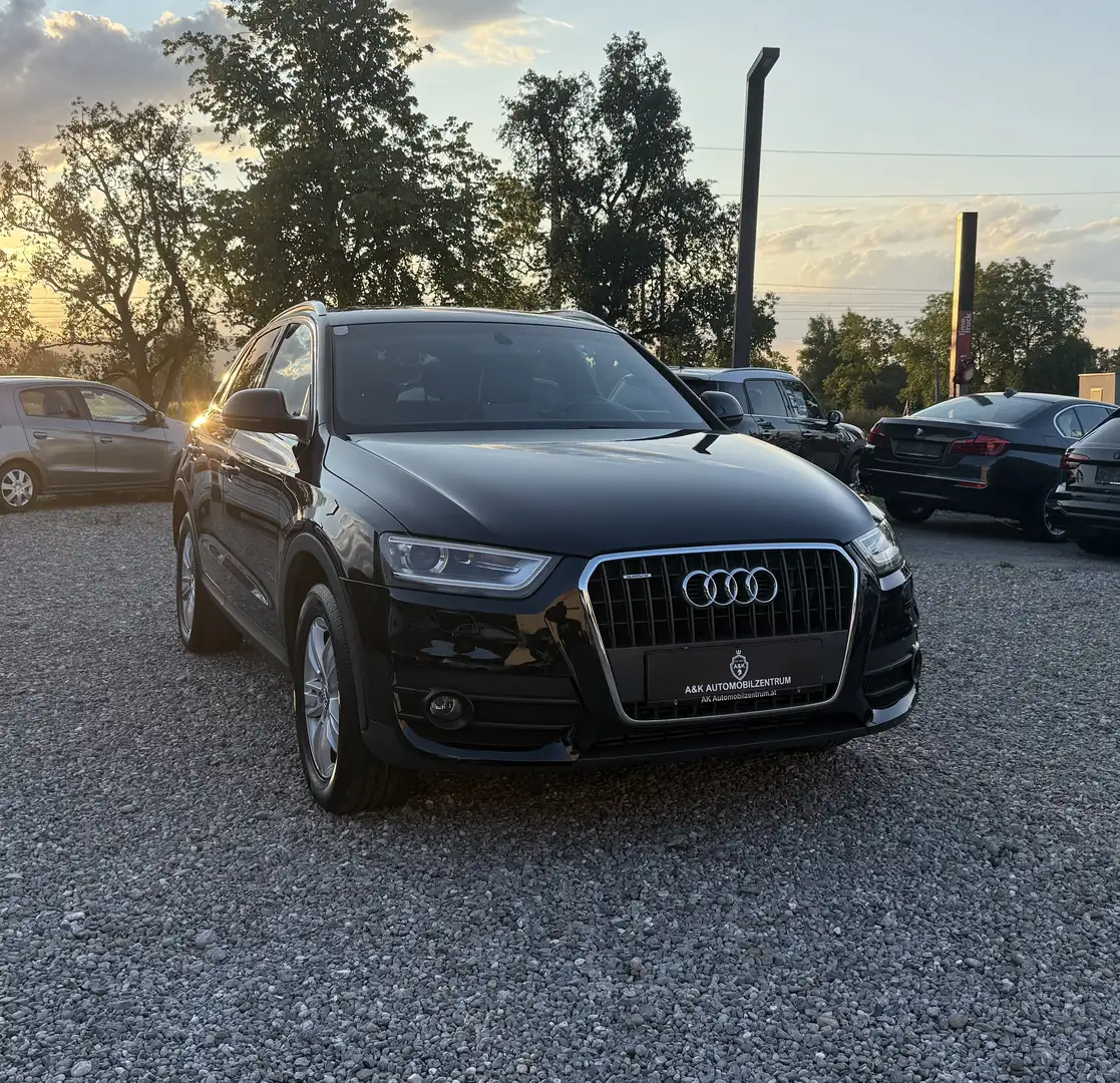 Audi Q3 2.0 TDI quattro Schwarz - 1
