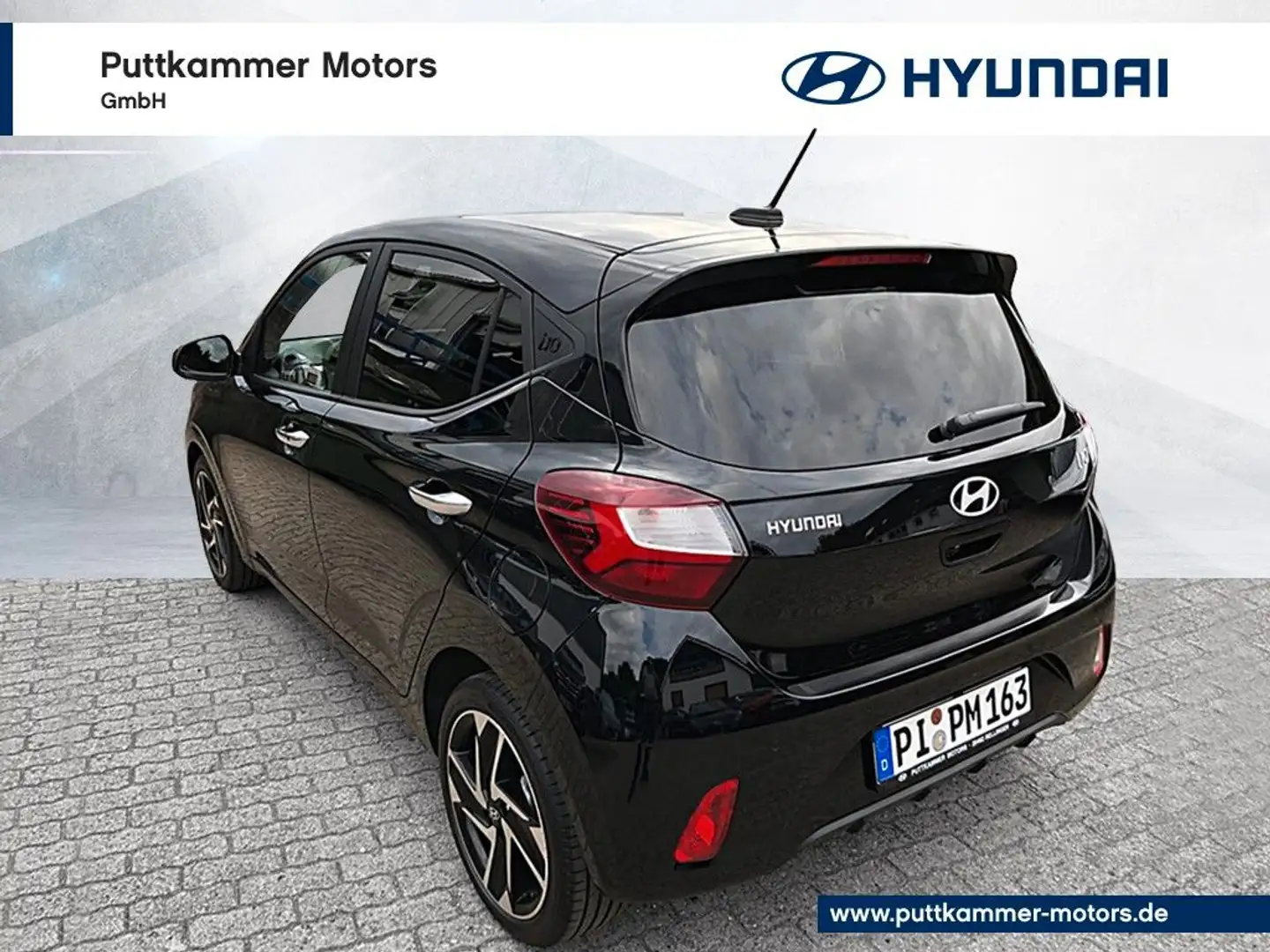 Hyundai i10 1.2 Prime Automatik/Navigation Schwarz - 2
