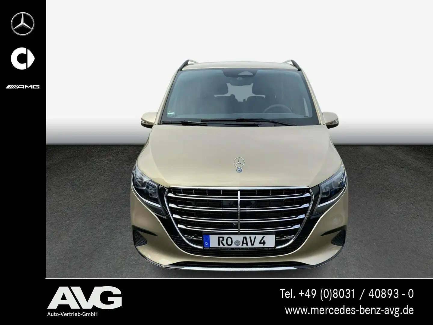 Mercedes-Benz V 300 V 300 d 4MATIC EXCLUSIVE AIRMATIC MULTIBEAM 360° Gold - 2