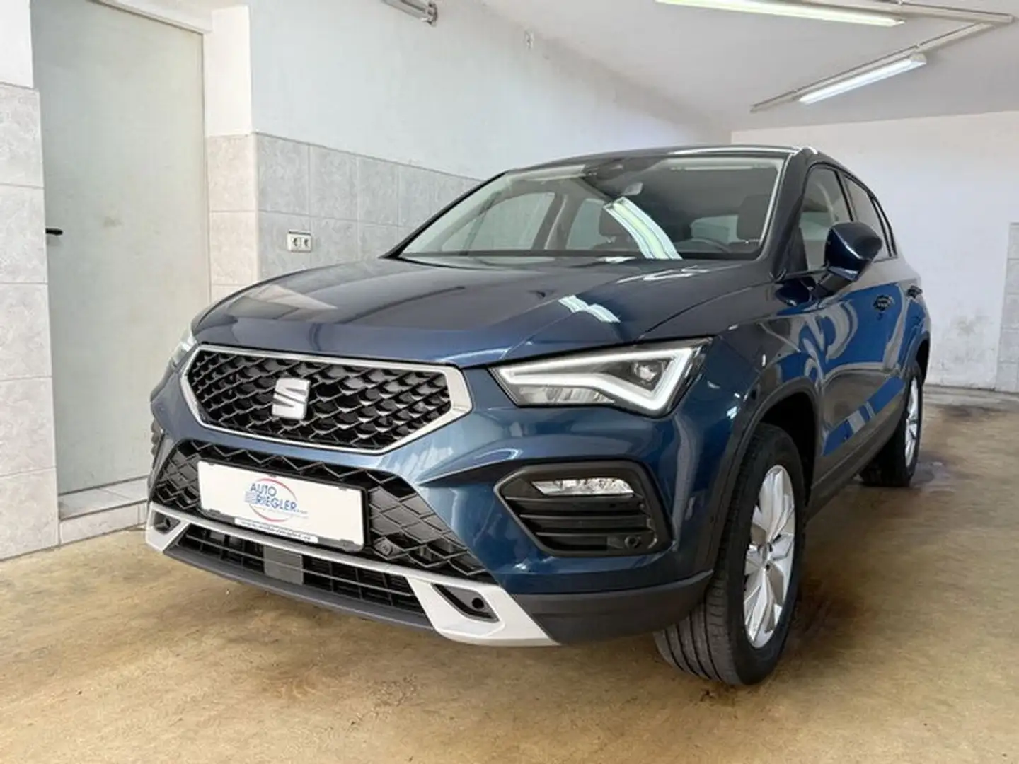 SEAT Ateca 4WD 2,0TDi ''Voll LED-Standheizung-AHK-Alu17'' Blau - 1