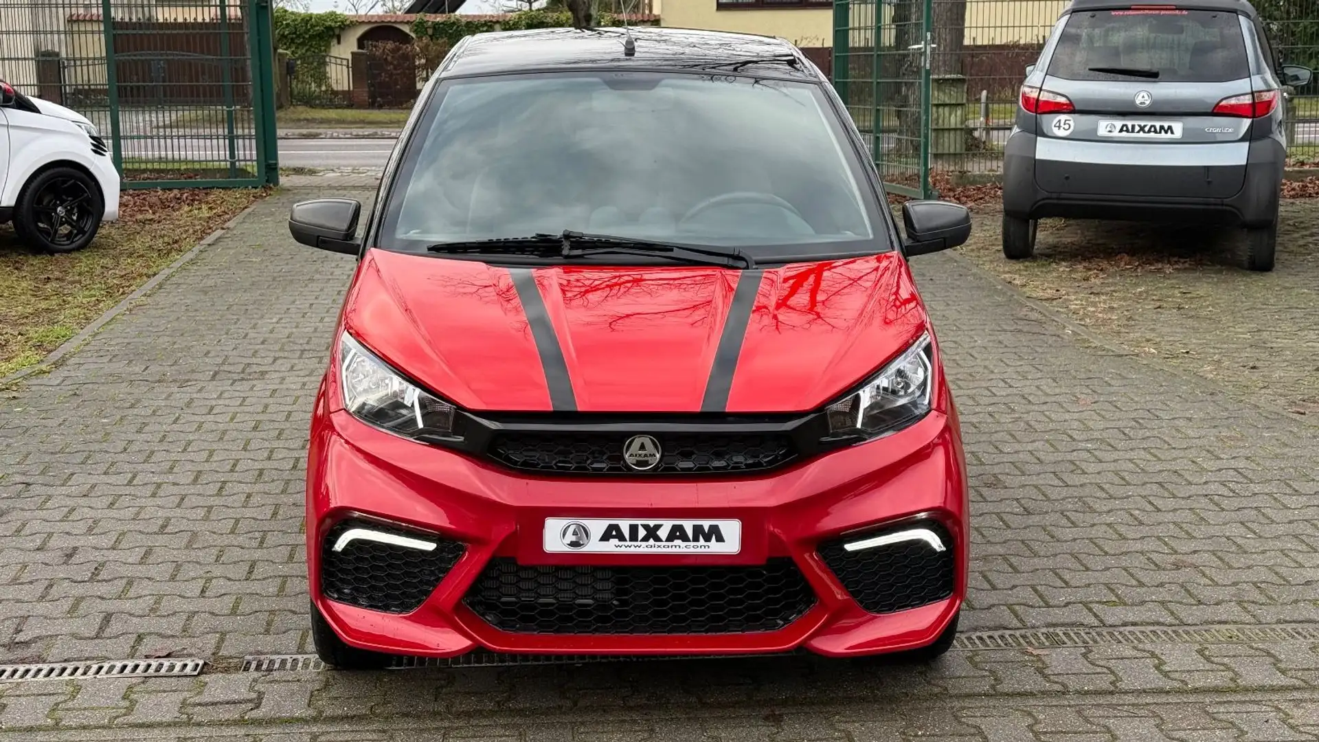 Aixam City Sport ABS Mopedauto L6e Automatik Rot - 2