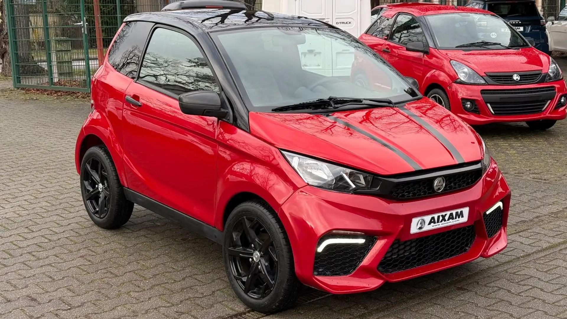 Aixam City Sport ABS Mopedauto L6e Automatik Rot - 1