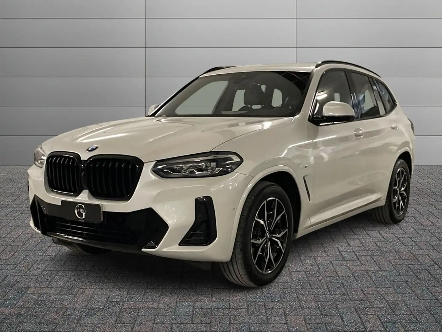 BMW X3 xdrive20d mhev 48V Msport auto Blanc - 1