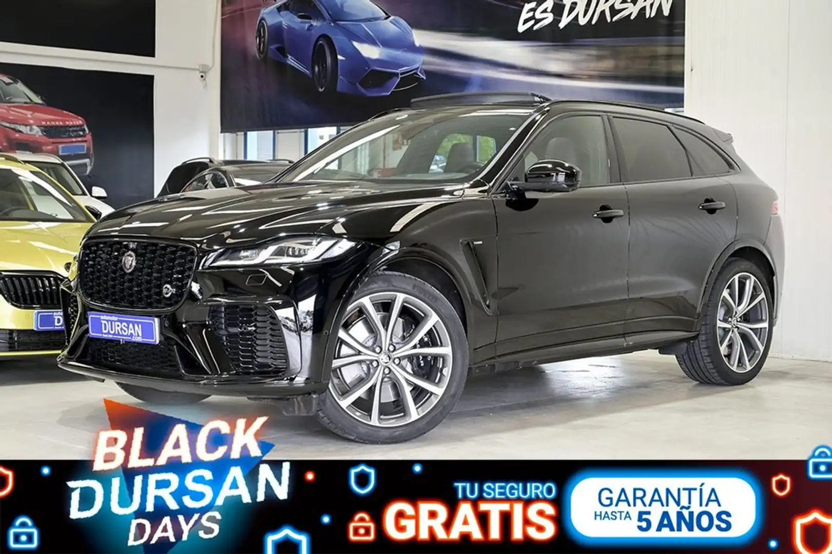 Jaguar F-Pace 5.0 V8 405kW SVR AWD Auto EDITION 1988 Noir - 1