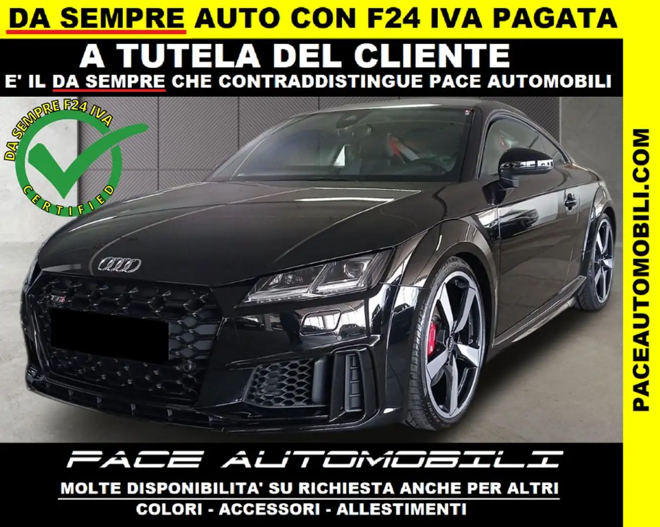 Audi TTS B&O BLACK PACK PDC NAVI KAMERA 20" QUATTRO TFSI Zwart - 1