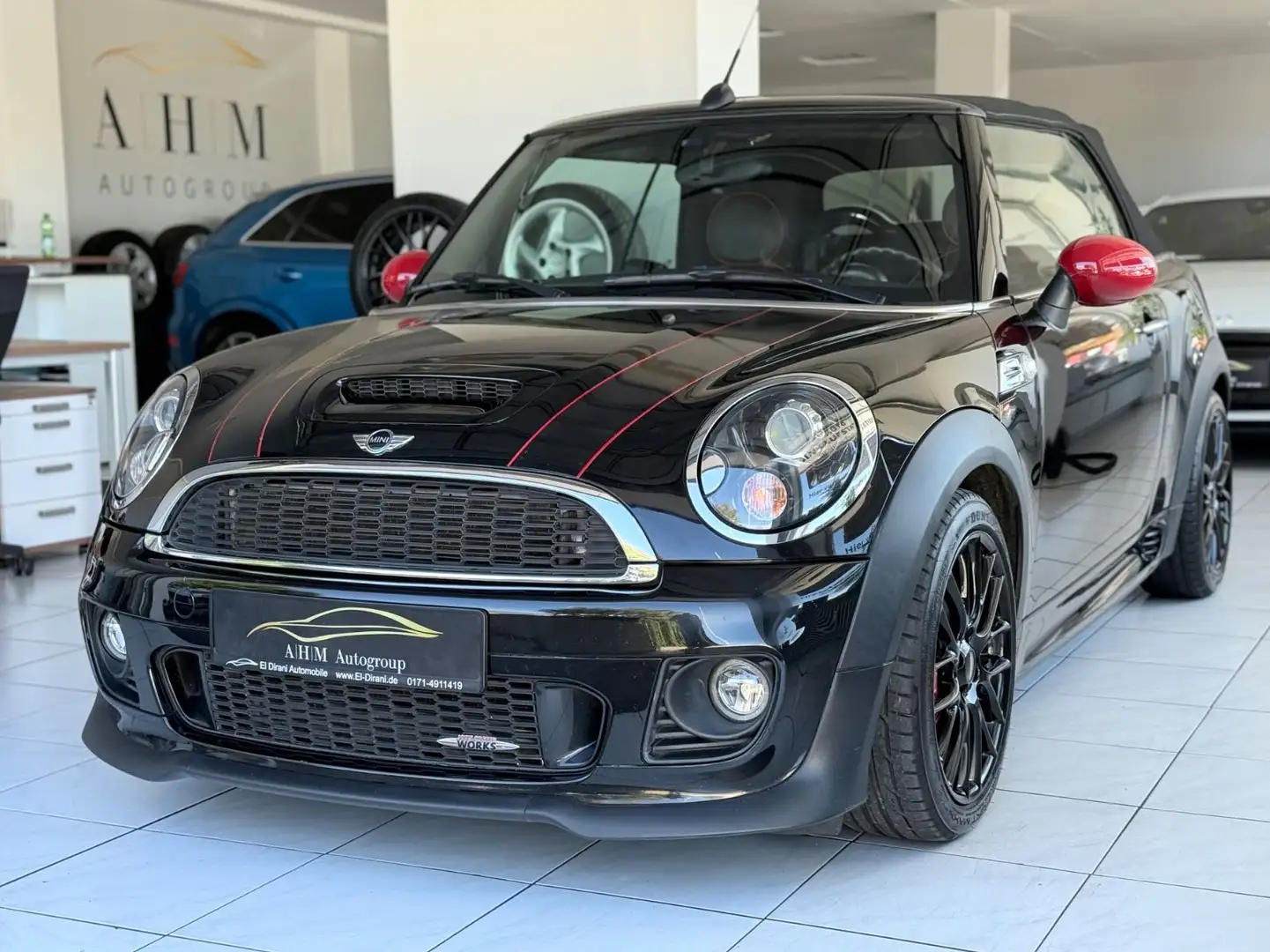 MINI John Cooper Works Cabrio BiXen/Leder/BMW S-Heft! Schwarz - 2