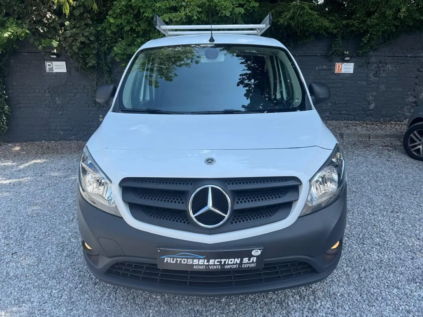 Mercedes-Benz Citan 109 CDI*AIRCO*CARNET COMPLET*PRETE A IMMATRICULER Blanc - 2
