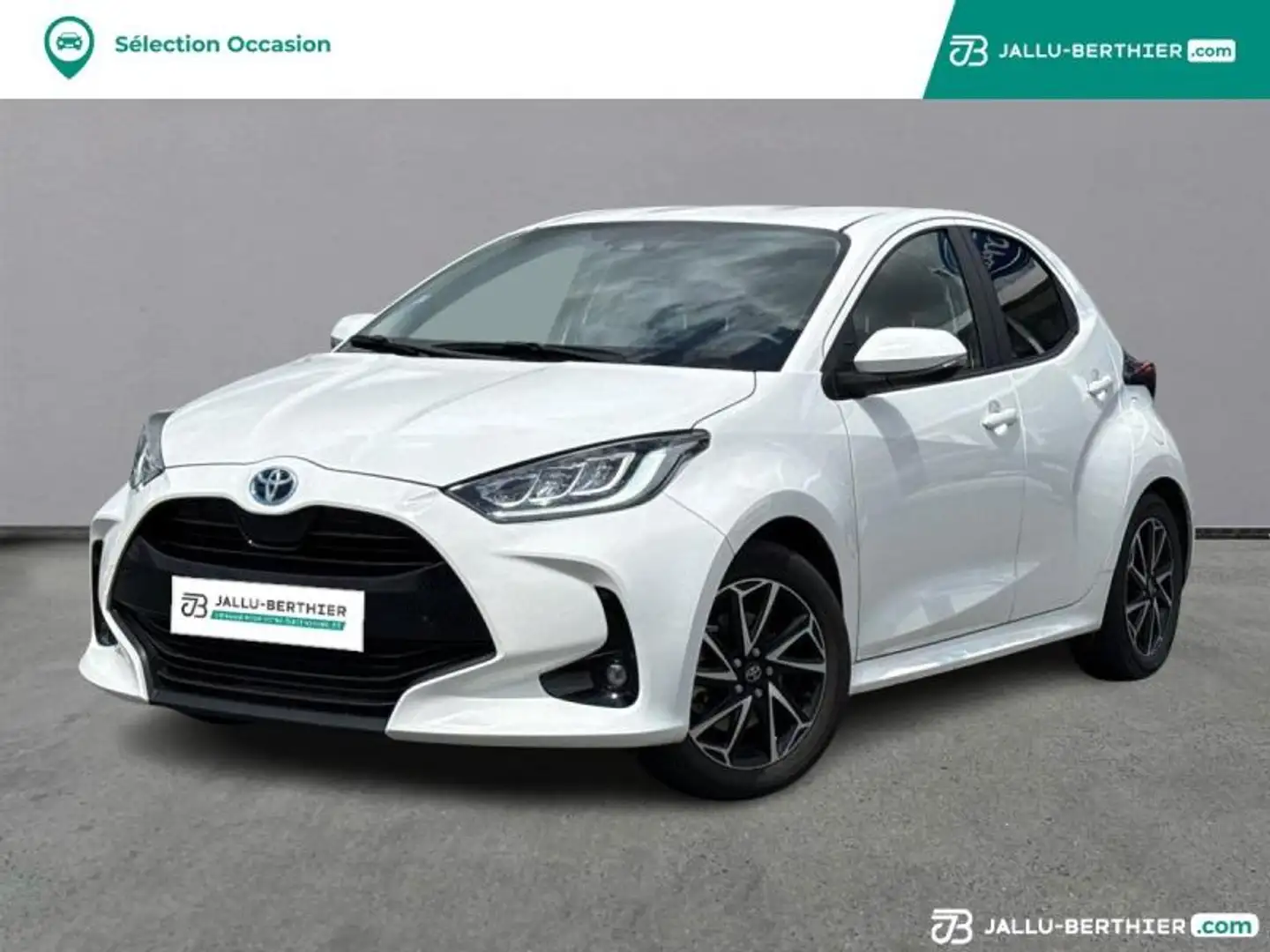 Toyota Yaris 116h Design 5p MY22 Blanc - 1