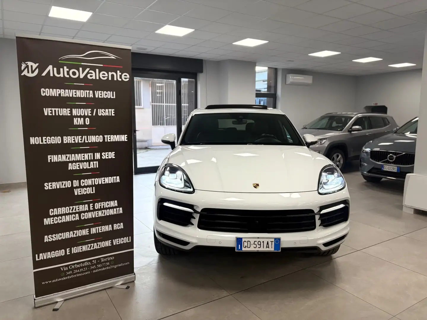 Porsche Cayenne Cayenne 3.0 V6 E-Hybrid Weiß - 2