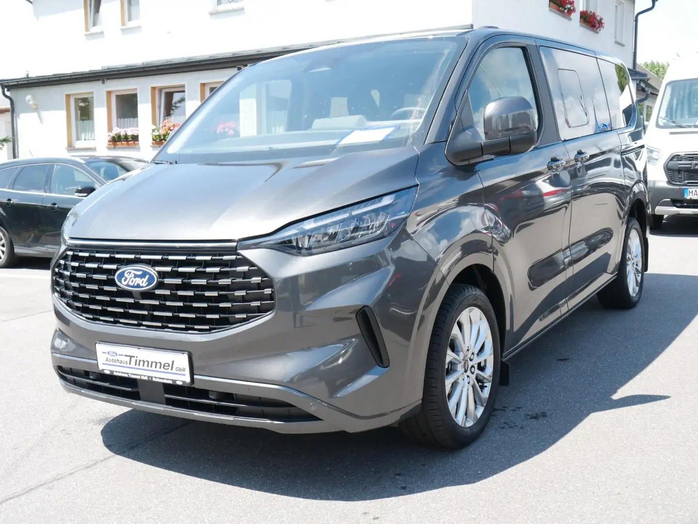 Ford Tourneo Custom Titanium L1  iACC BLIS 5JahreFGS Grijs - 1