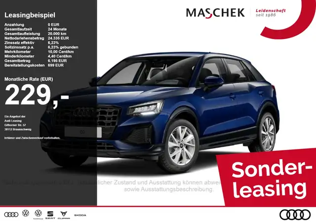 Audi Q2 Advanced 40 TFSI quat S tronic Black Naviplus R Ca