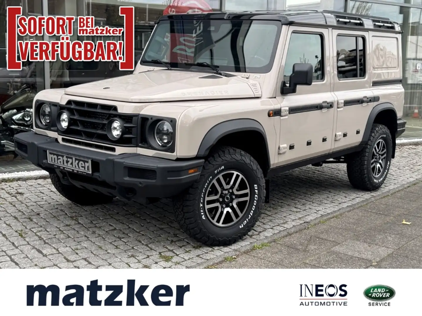 Ineos Grenadier UW 3.0 Benzin 1924 Edition UPE 84.057 € Beige - 1