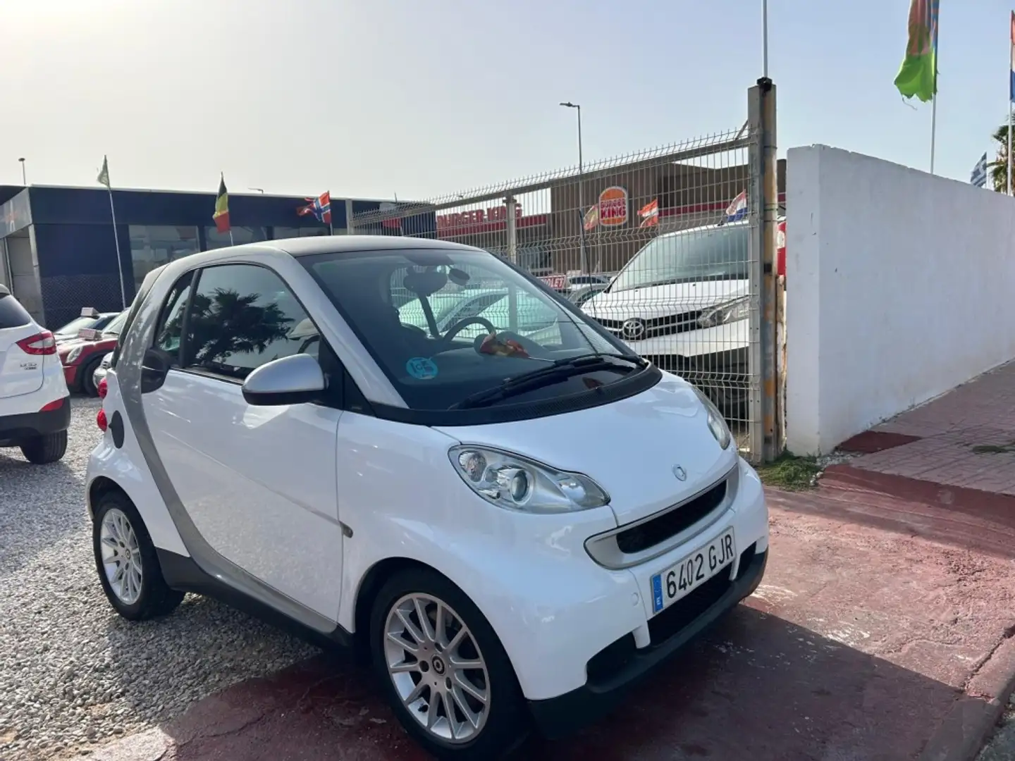 smart forTwo Coupé 52 Pure Aut. Blanco - 2
