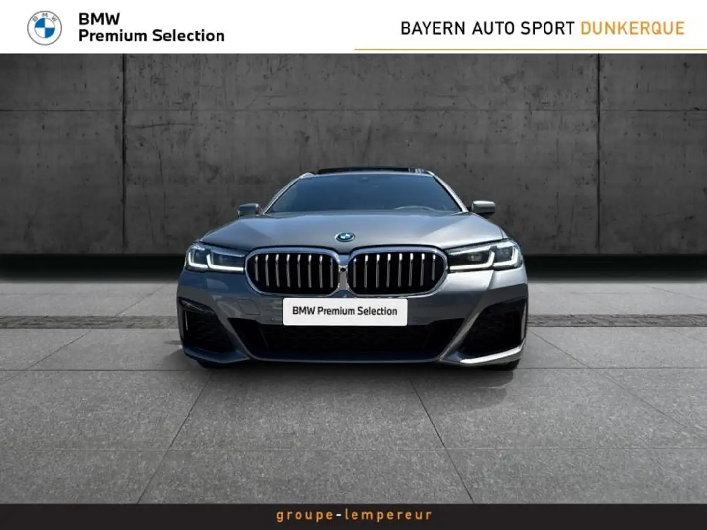 BMW 530 530eA xDrive 292ch M Sport Steptronic 10cv Gris - 2