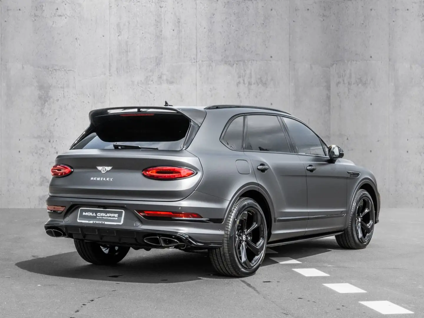 Bentley Bentayga S V8 Anthracite Satin, 4 + 1 Seat Confi Grau - 2