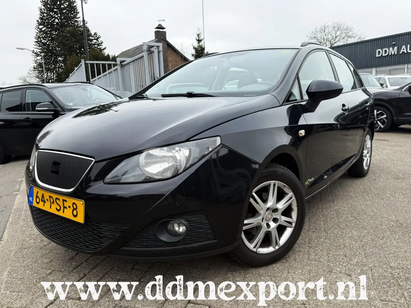 SEAT Ibiza ST 1.2 TDI COPA ECOMOTIVE AIRCO/LMV Zwart - 1