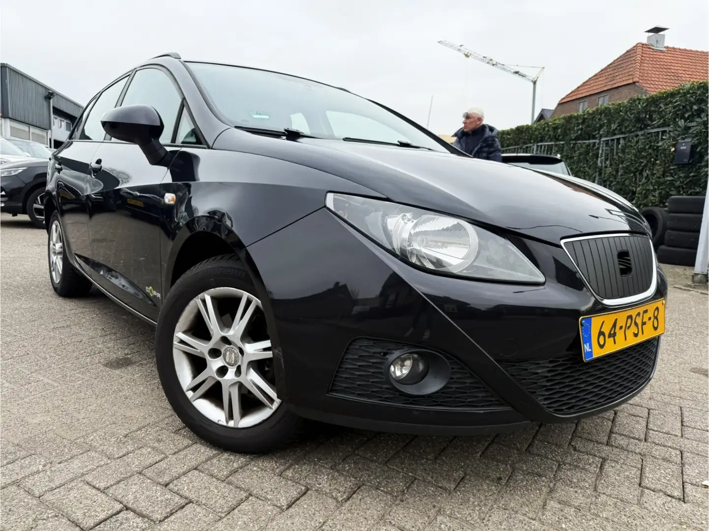 SEAT Ibiza ST 1.2 TDI COPA ECOMOTIVE AIRCO/LMV Zwart - 2