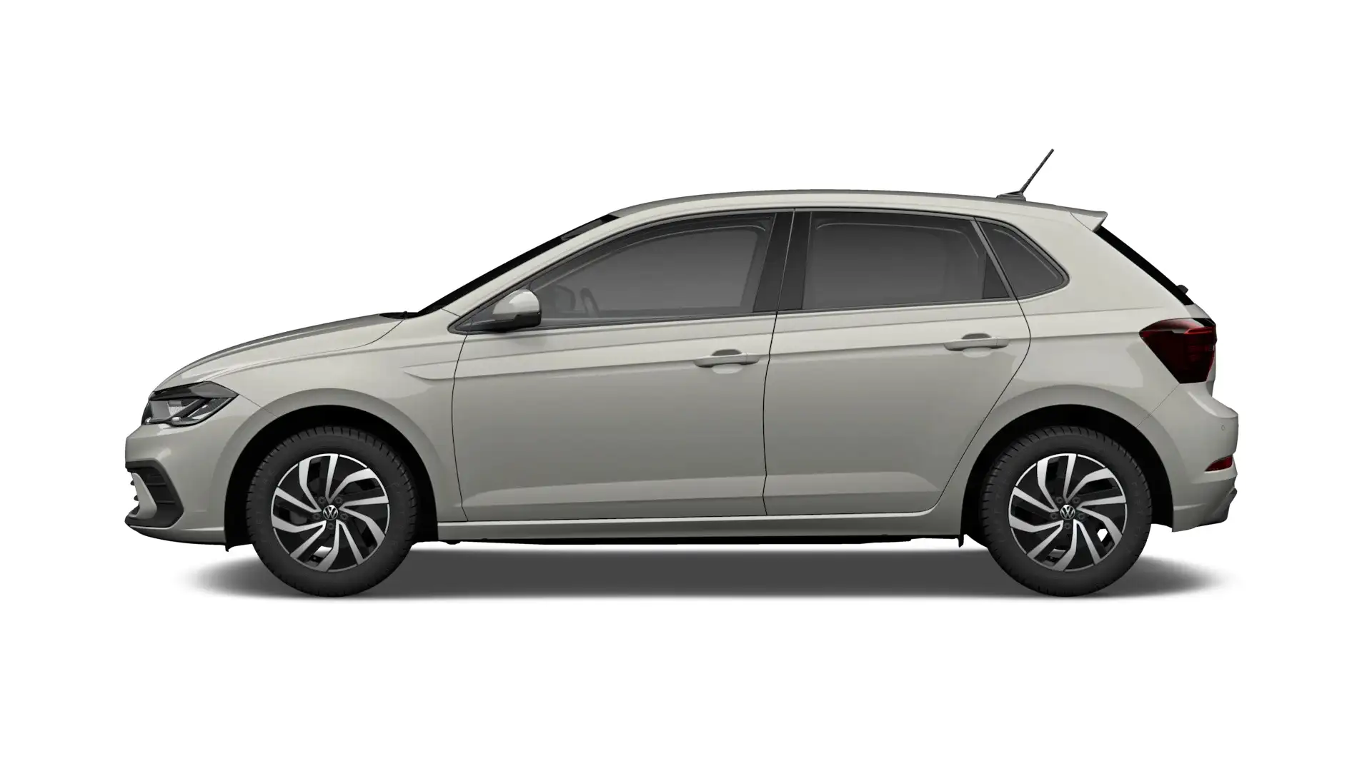 Volkswagen Polo 1.0 TSI 95 5MT Life Edition Zijruiten achter en ac Grijs - 2