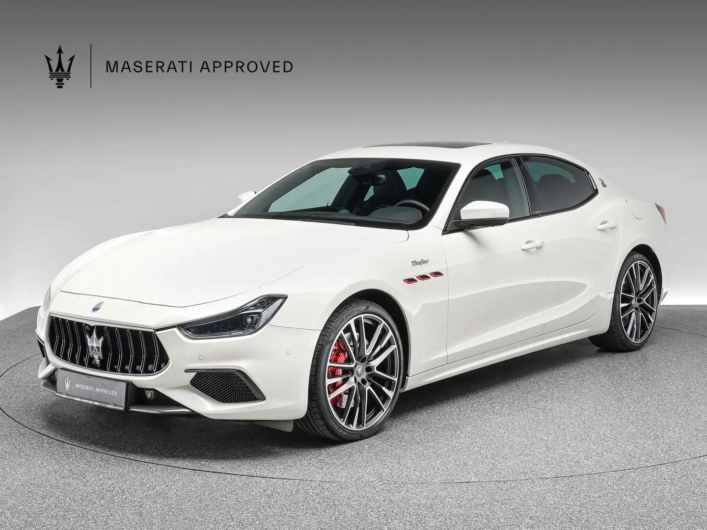 Maserati Ghibli Trofeo BIANCO ALPI + 1. HAND Blanco - 1