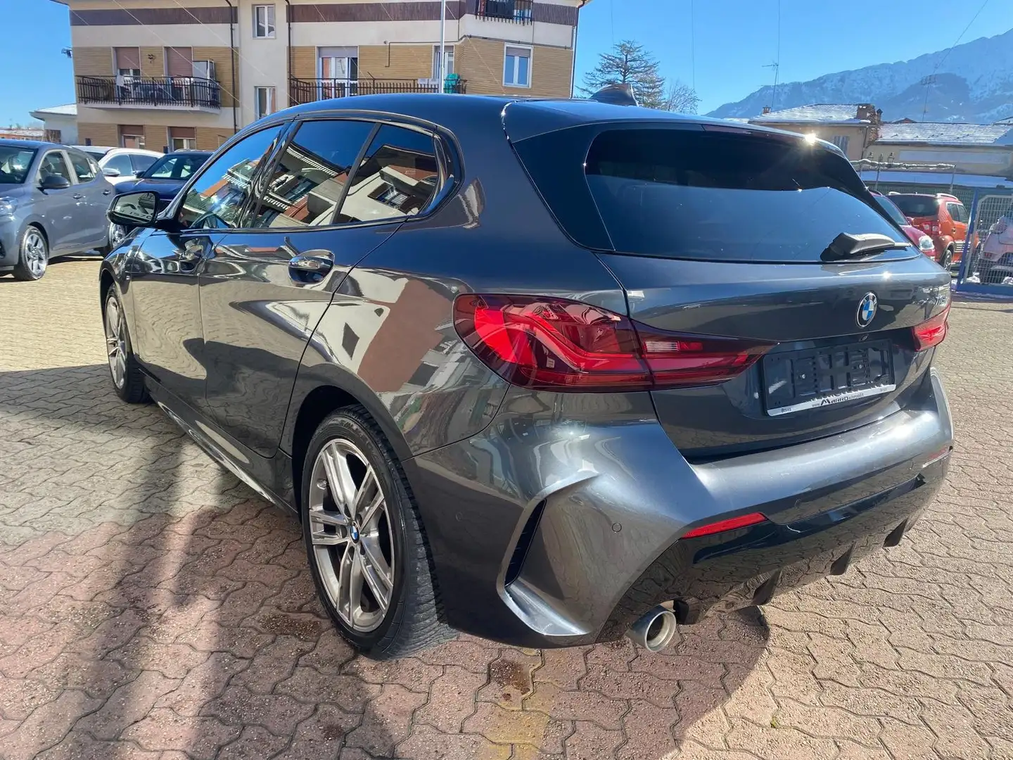 BMW 118 i Msport SEDILI RISCALDATI -NAVY-RETROCAMERA Grau - 2