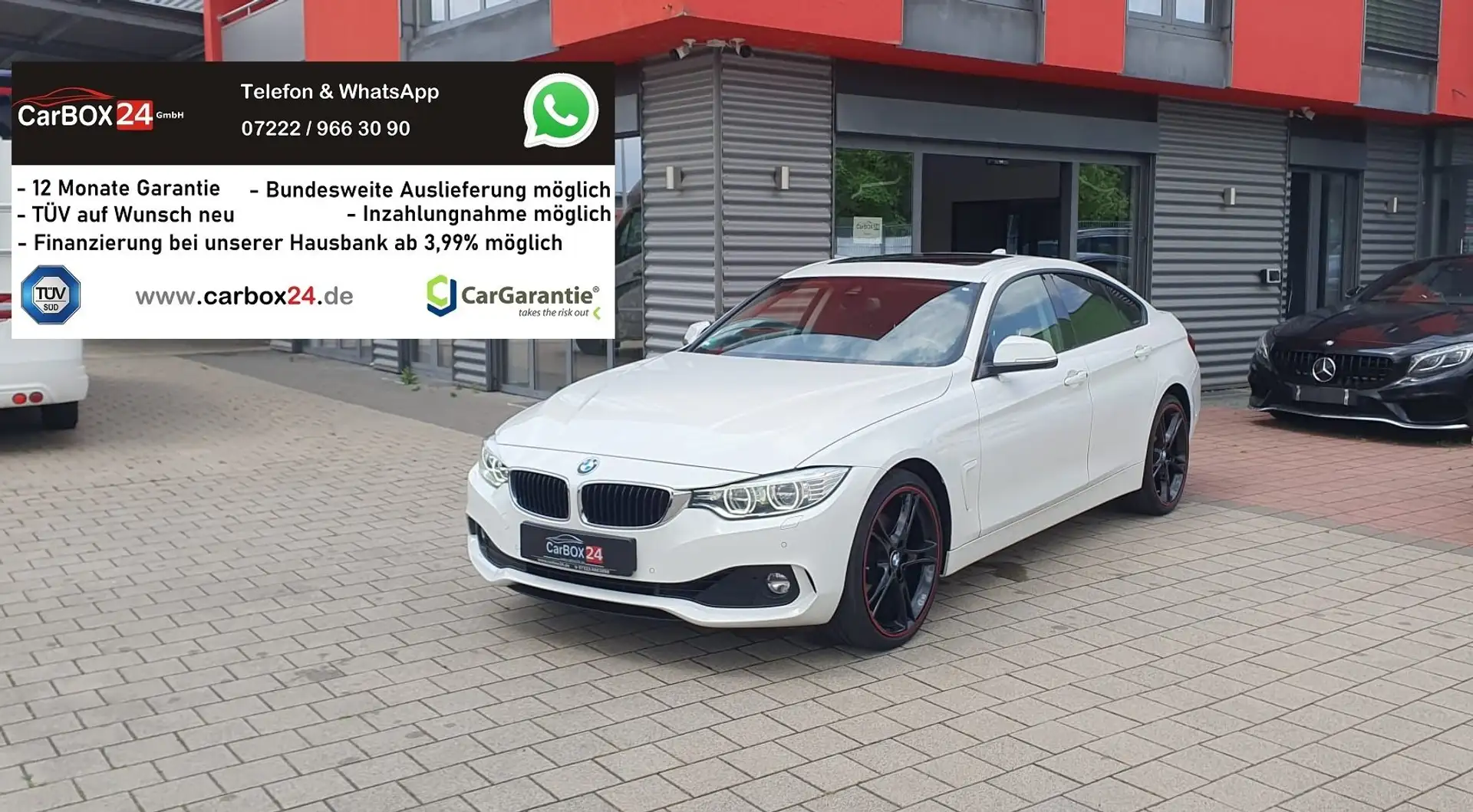 BMW 430 430 d xDrive, TÜV+Service NEU, Weiß - 1