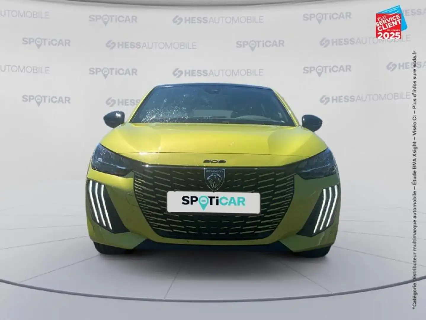Peugeot 208 1.2 PureTech 100ch S\u0026S GT Jaune - 2