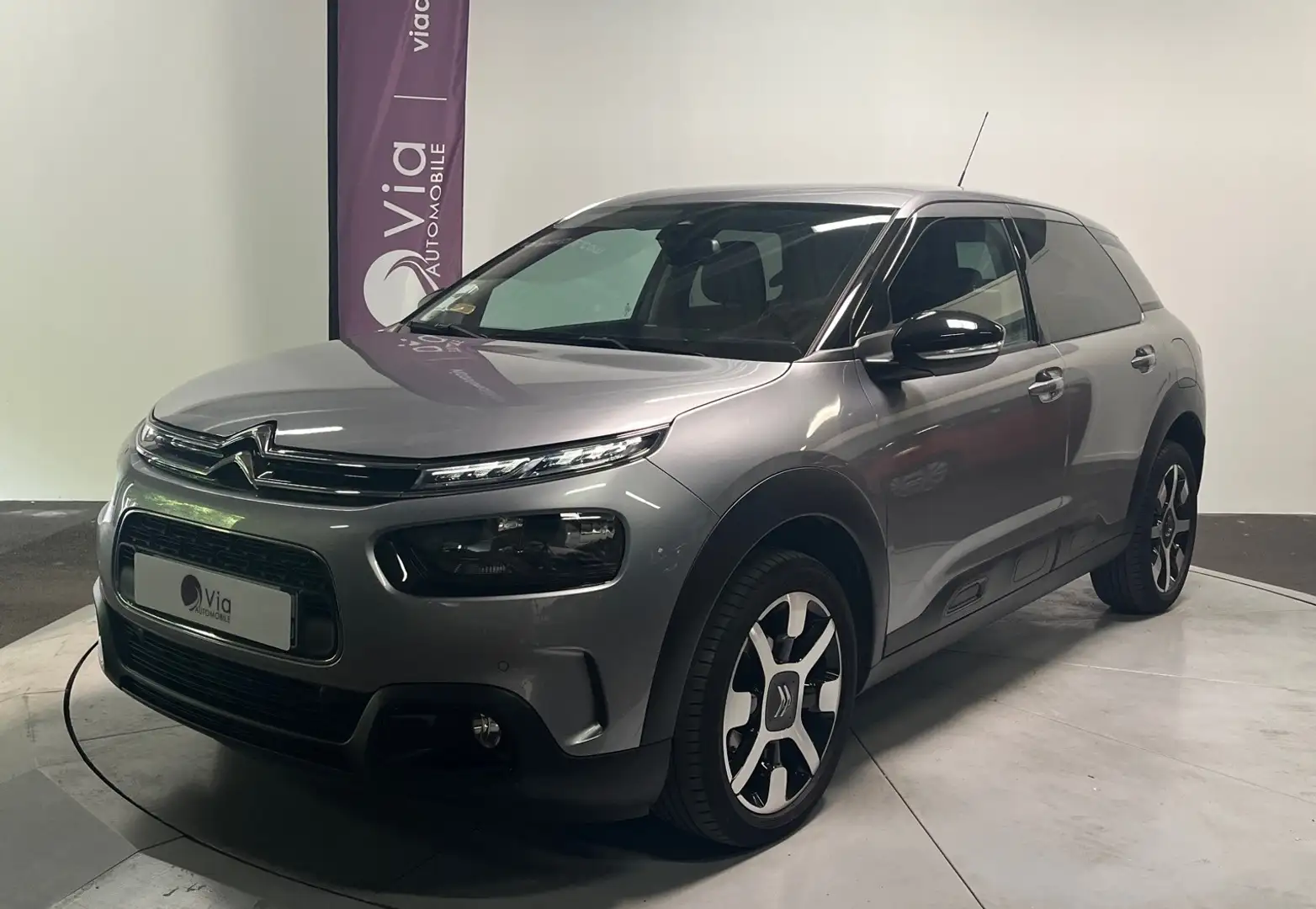 Citroen C4 Cactus PureTech 110 S\u0026amp;S EAT6 Feel Gris - 1