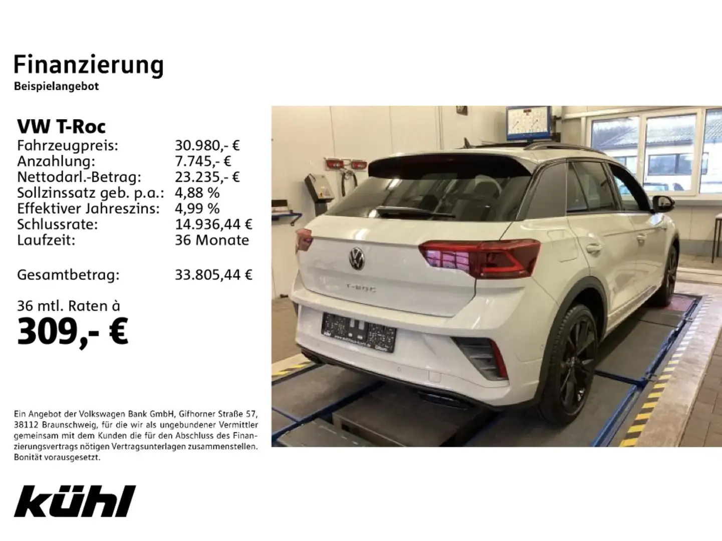 Volkswagen T-Roc 1.5 TSI DSG R-Line IQ.Light/ACC/Standhzg./ Grau - 2