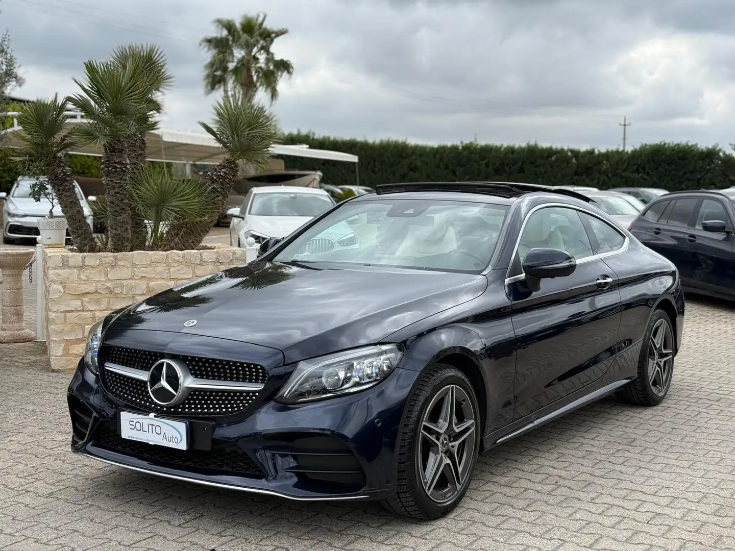 Mercedes-Benz C 200 Coupe 200 mhev (eq-boost) Premium Plus auto Blauw - 1
