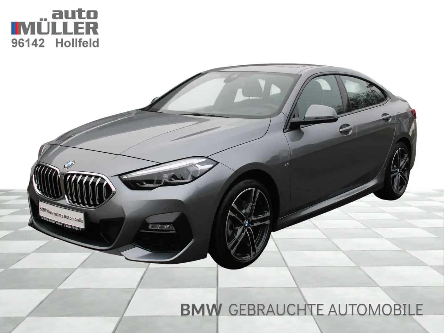 BMW 218 i M Sport Head-Up HiFi DAB WLAN Pano.Dach Grau - 1