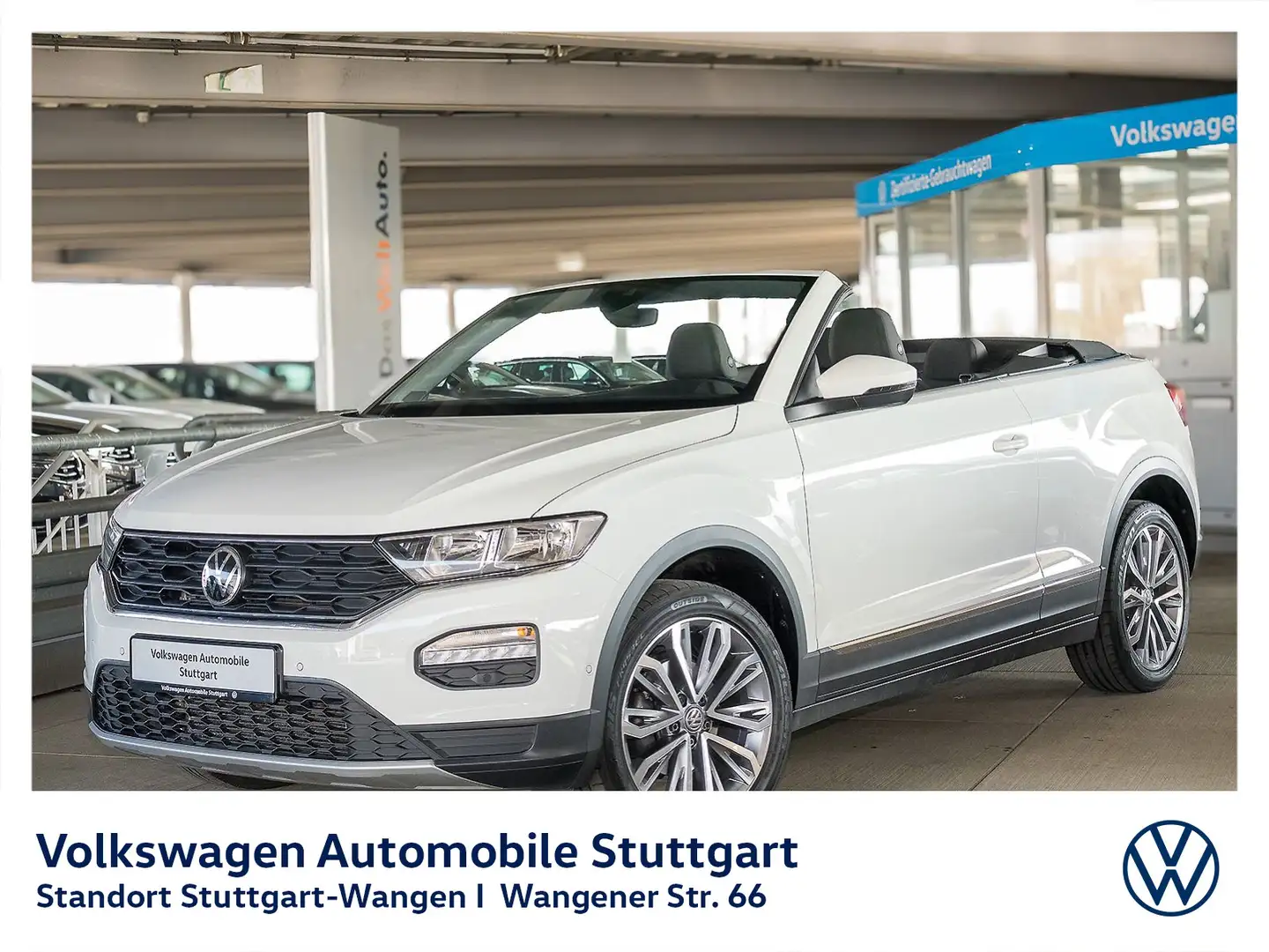 Volkswagen T-Roc Style 1.5 TSI DSG Navi Kamera Weiß - 1