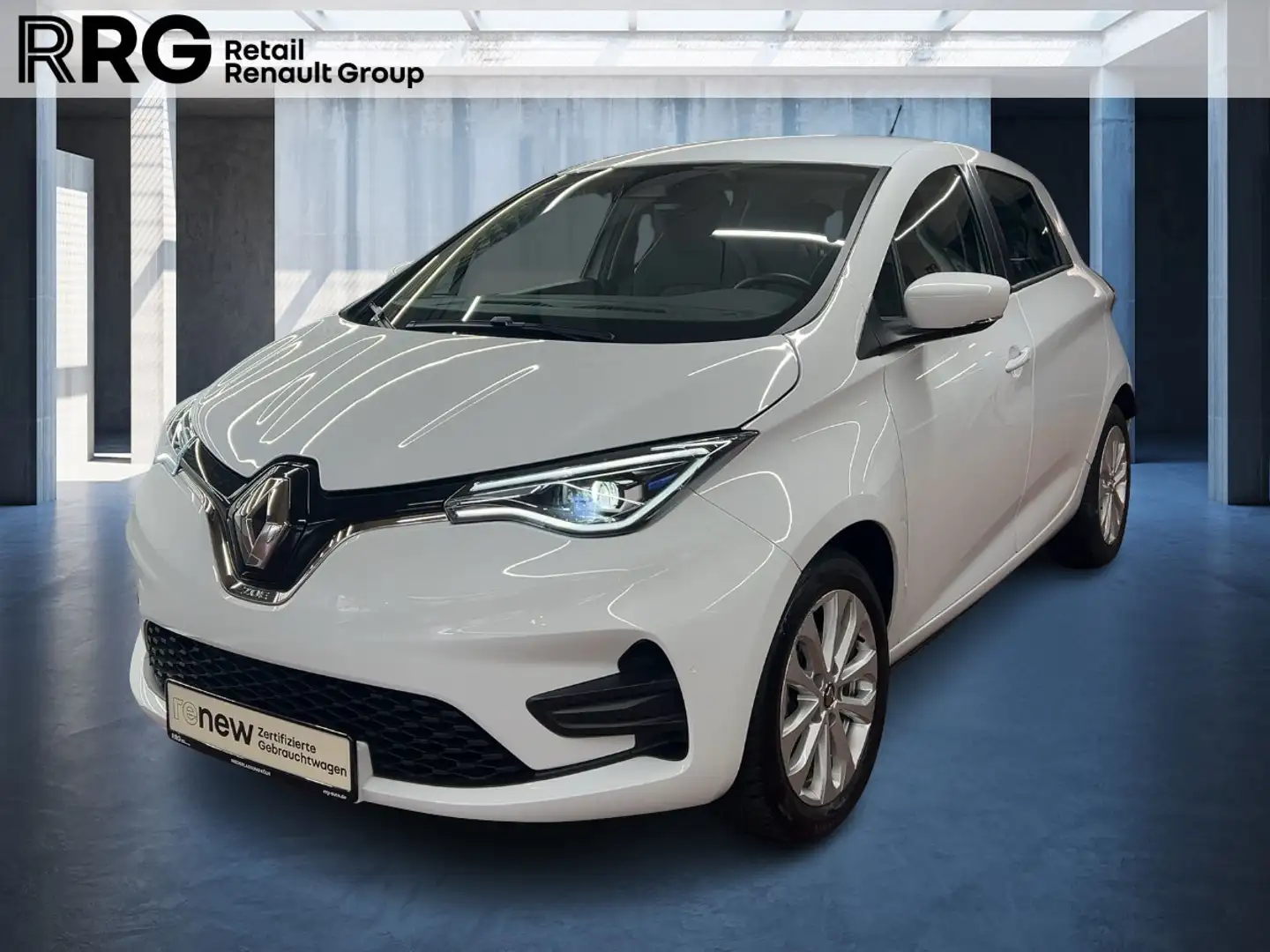 Renault ZOE EXPERIENCE R110 50kWh  BATTERIEKAUF Weiß - 1