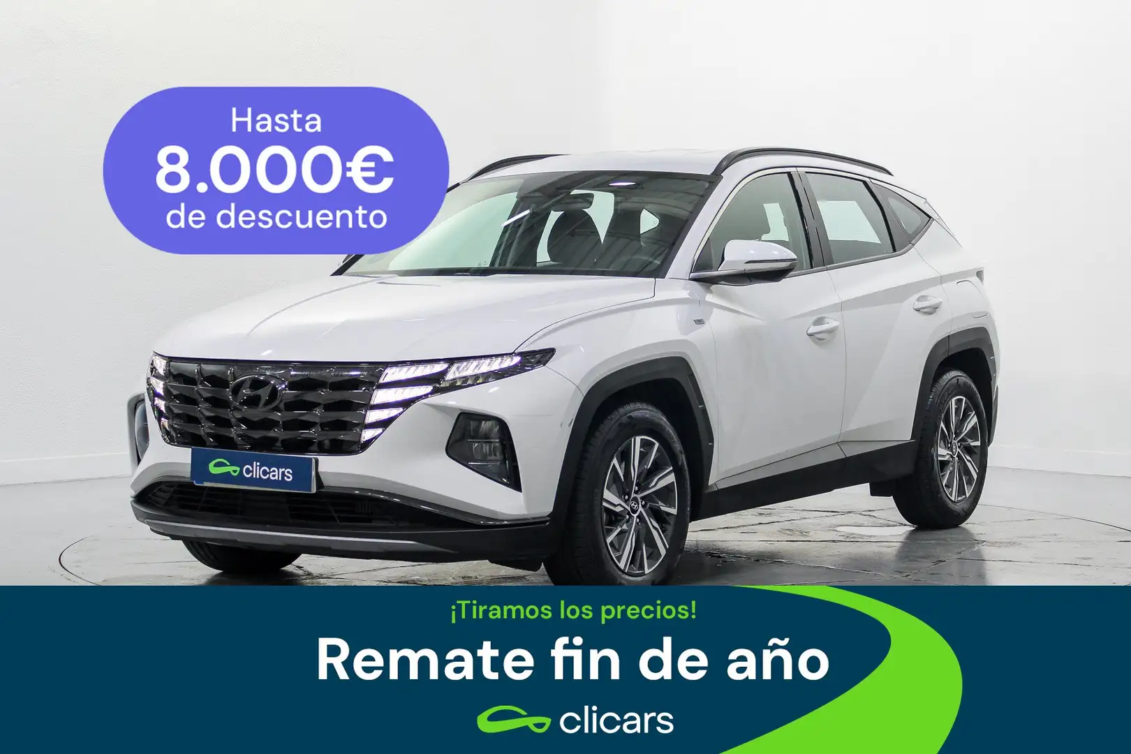 Hyundai TUCSON 1.6 CRDI 48V Maxx 4x4 DT Blanc - 1