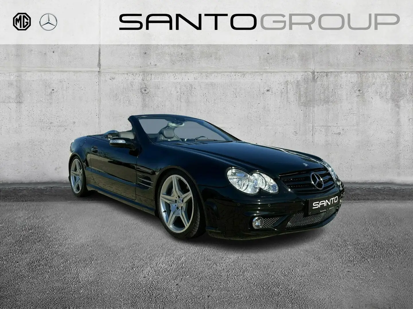 Mercedes-Benz SL 55 AMG SL 55 AMG Roadster Xenon|Leder|SHZ|Temp. Schwarz - 1