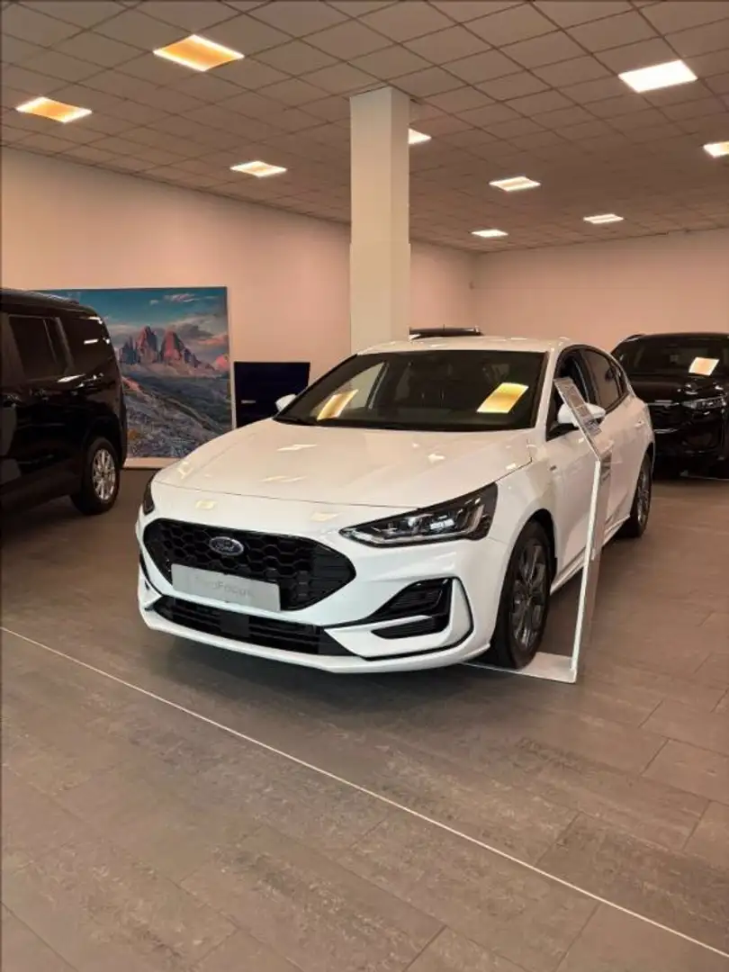 Ford Focus 1.0t ecoboost h ST-Line 125cv Bianco - 2