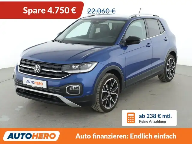 2021 Volkswagen T-Cross in Blue for sale