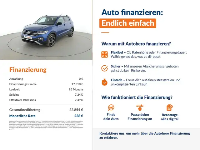 Volkswagen T-Cross view 2